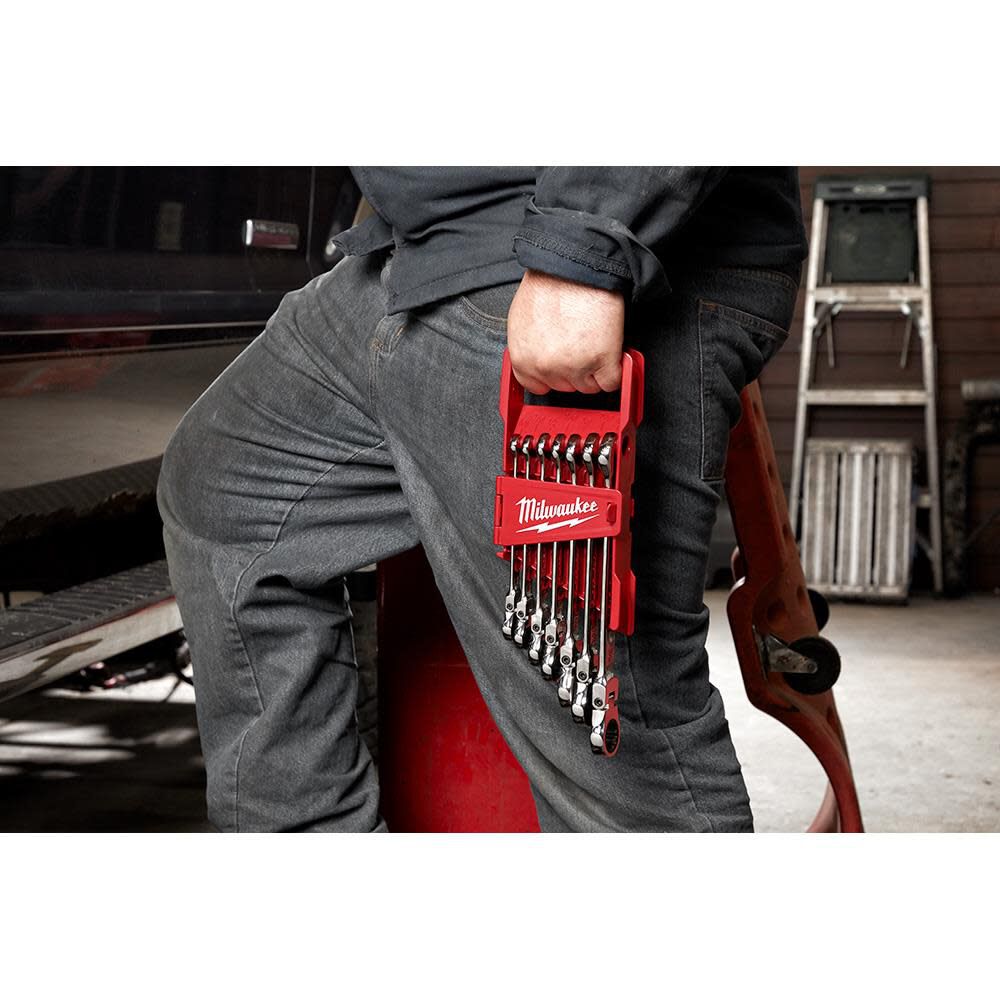 Milwaukee 7 piece ratcheting wrench 2025 set