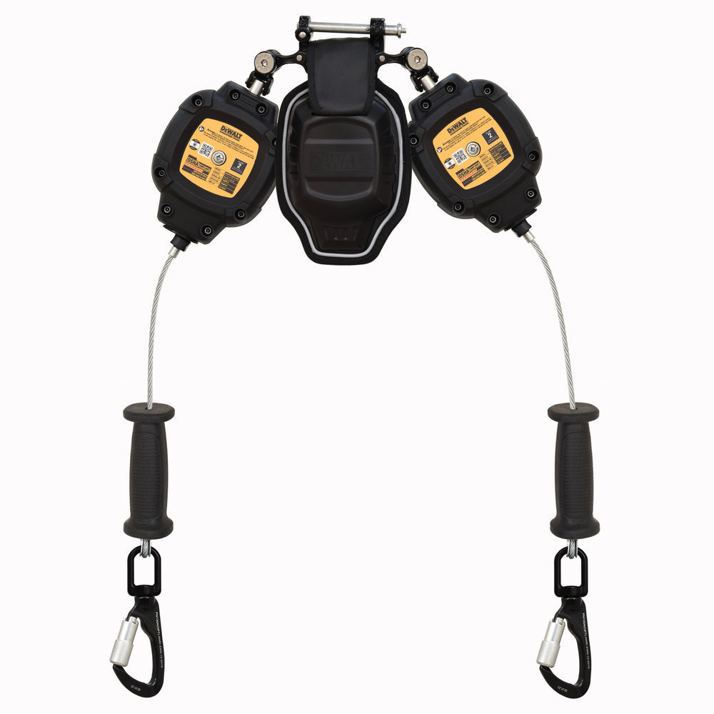 DEWALT D200P 8-1/2 Foot Personal Self Retracting Lifeline with Aluminum Carabiner, large image number 1