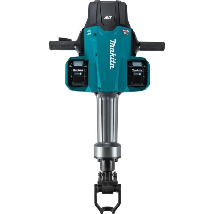 Makita 80V max (40V max X2) XGT Brushless 70 lb. 1-1/8 Inch Hex AVT Breaker Hammer 8 Ah Kit, AWS Capable with 4 Batteries, large image number 1