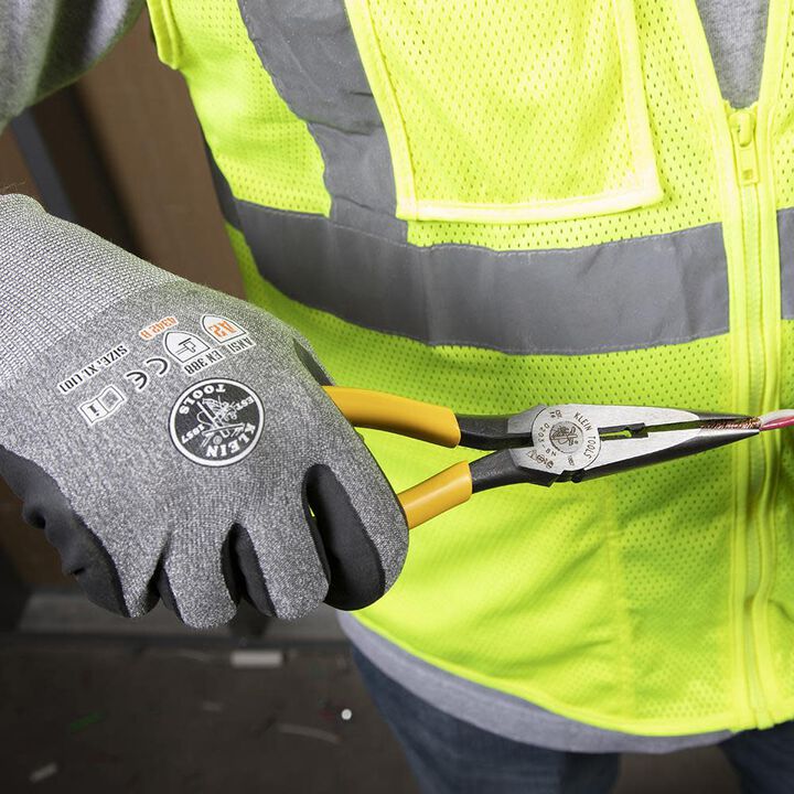 Klein Tools Heavy Duty Pliers Side Cut/Strip, large image number 10