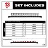 Milwaukee 1/2 Inch Drive 12-Point Metric Socket Set, 13 Pieces, small image number 2