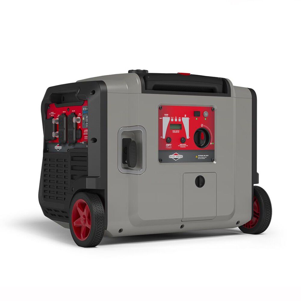 Briggs and Stratton P4500 PowerSmart Series 4500 Watt 50 State Push Start Inverter Generator with CO Guard, large image number 4