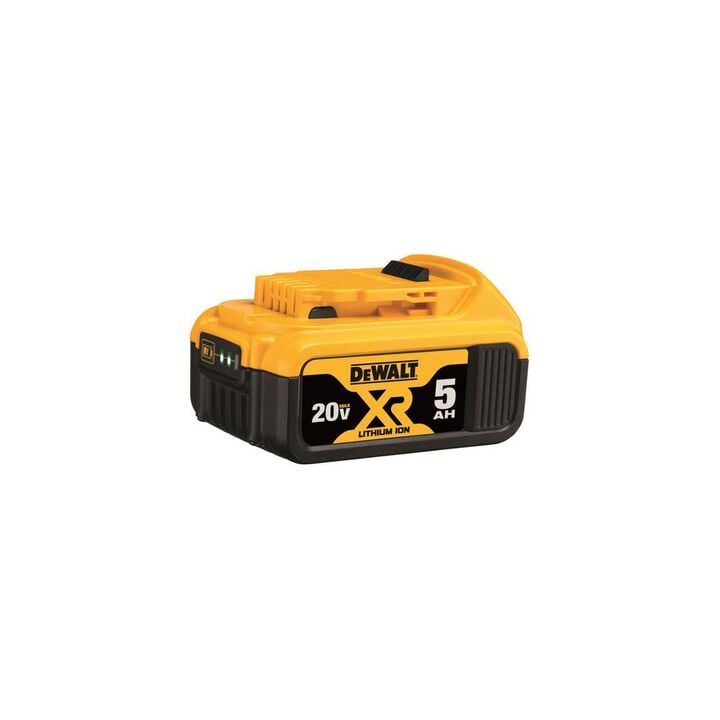 DEWALT 20V MAX 20V 5Ah Lithium Ion Power Tool Battery Pack with Fuel Indicator (2 Pack), large image number 6