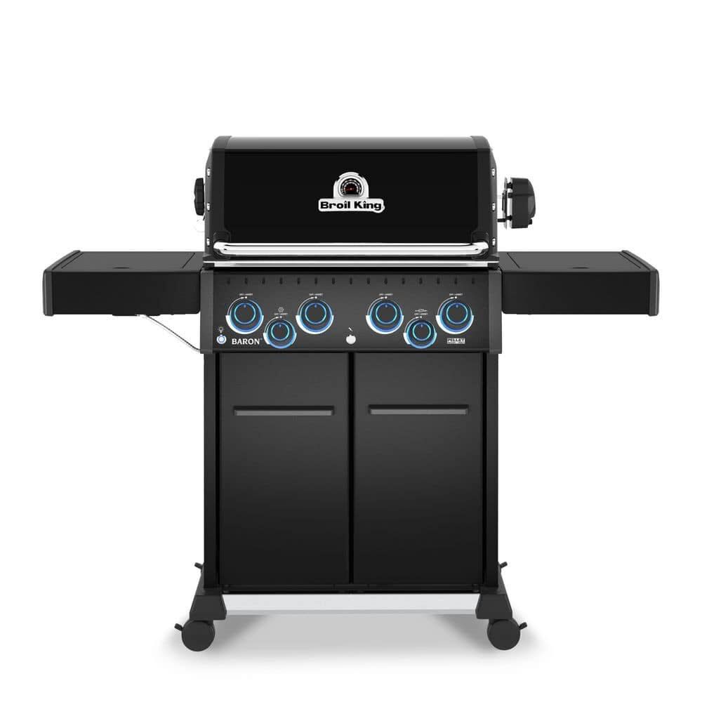 Broil King Baron 490 Pro Shadow 4-Burner Propane Gas Grill – 674144