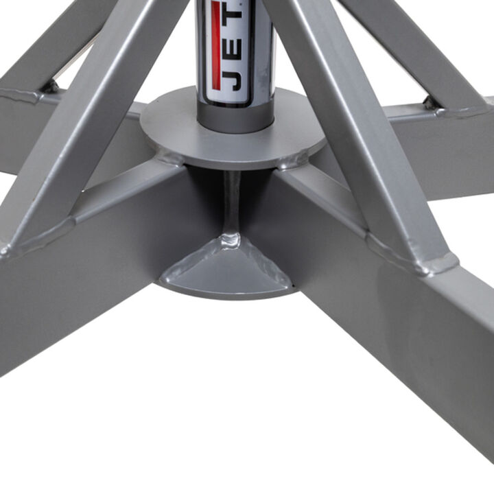 JET Low 5 Leg Pipe Jack Stand with Casters & Steel Rollers, large image number 6