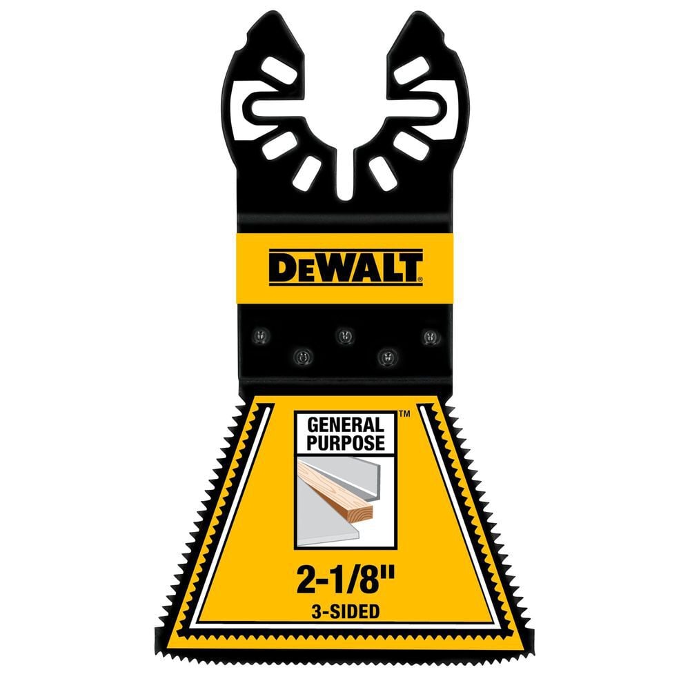 DEWALT 2 1/8 Inch General Purpose 3-Sided Oscillating Blade 1 Pack - DWA4283