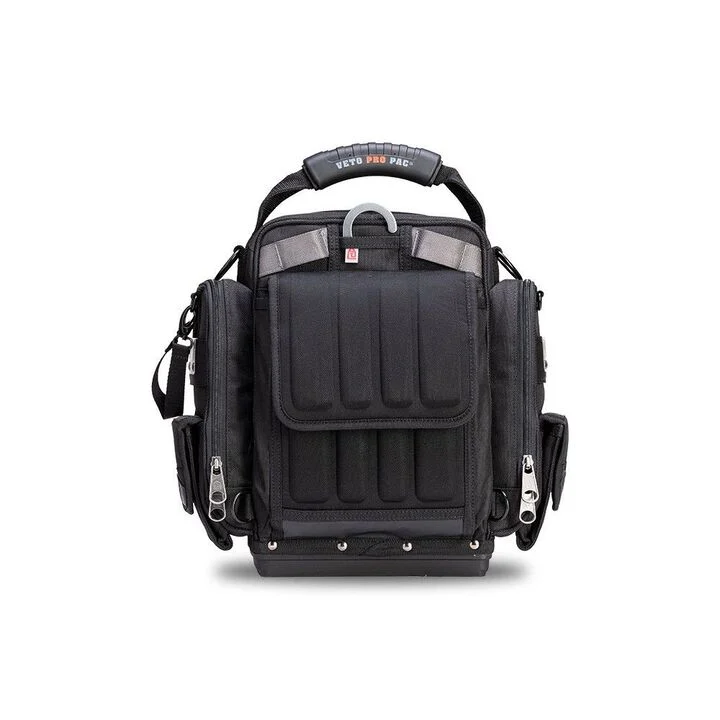 Veto Pro Pac Front Accessed Zippered Meter Bag, XL, Black, large image number 5
