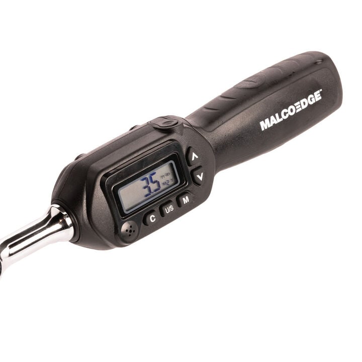 Malco Products MalcoEdge 3-62 Ft-Lb DTW Digital Torque Wrench with Adjustable Head, large image number 6