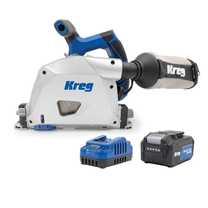 Kreg 20V Ionic Drive 6 1/2" Plunge-Cut Track Saw Kit, large image number 1