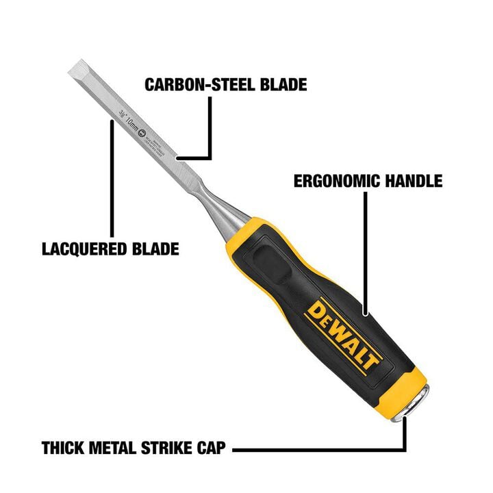 DEWALT 3/8 Inch Wood Chisel, large image number 2
