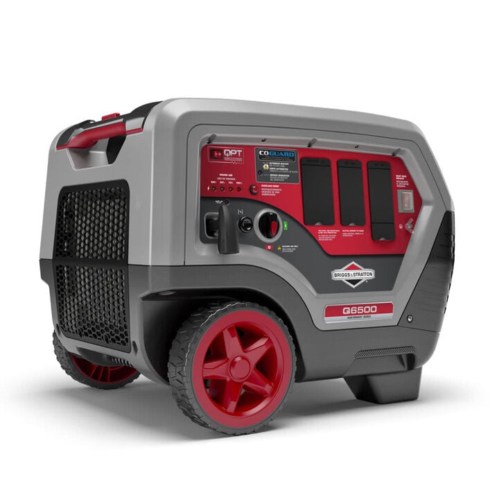 Briggs and Stratton Q6500 6500 Watt Gas Powered 50 State Inverter Generator with CO Guard