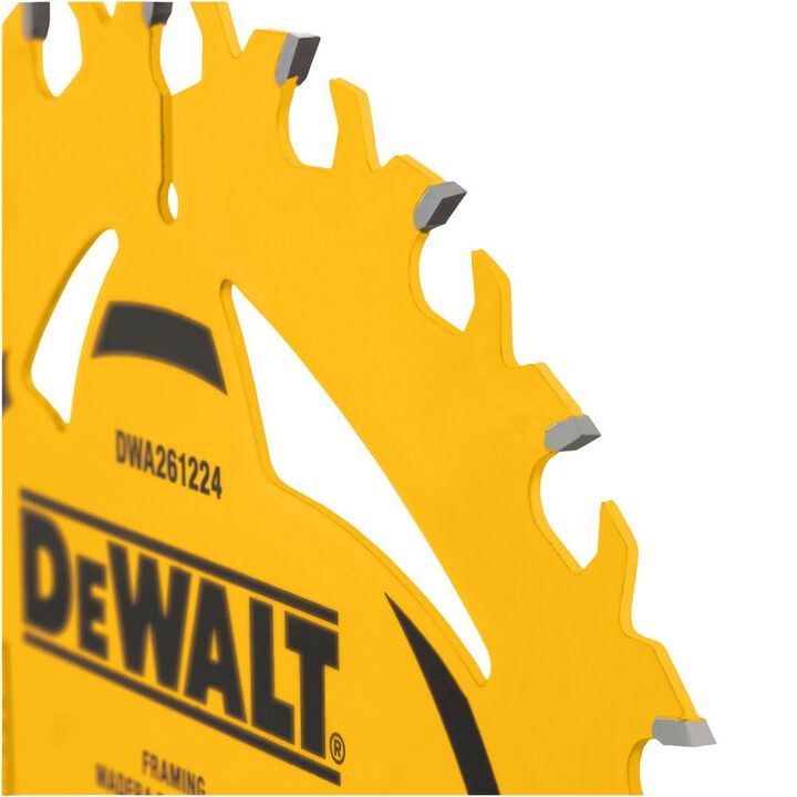 DEWALT 6-1/2 Inch 18T and 24T Circular Saw Blade 2 Pack, large image number 5