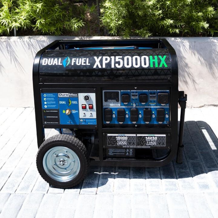 Duromax 15,000 Watt Tri-Fuel 49-State Portable Generator with CO Alert, large image number 9
