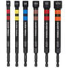 Klein Tools Magnetic Hollow Color-Coded Power Nut Drivers Set, 6 Pieces, small image number 1