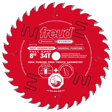 Freud 8in Premier Fusion Blade, large image number 0