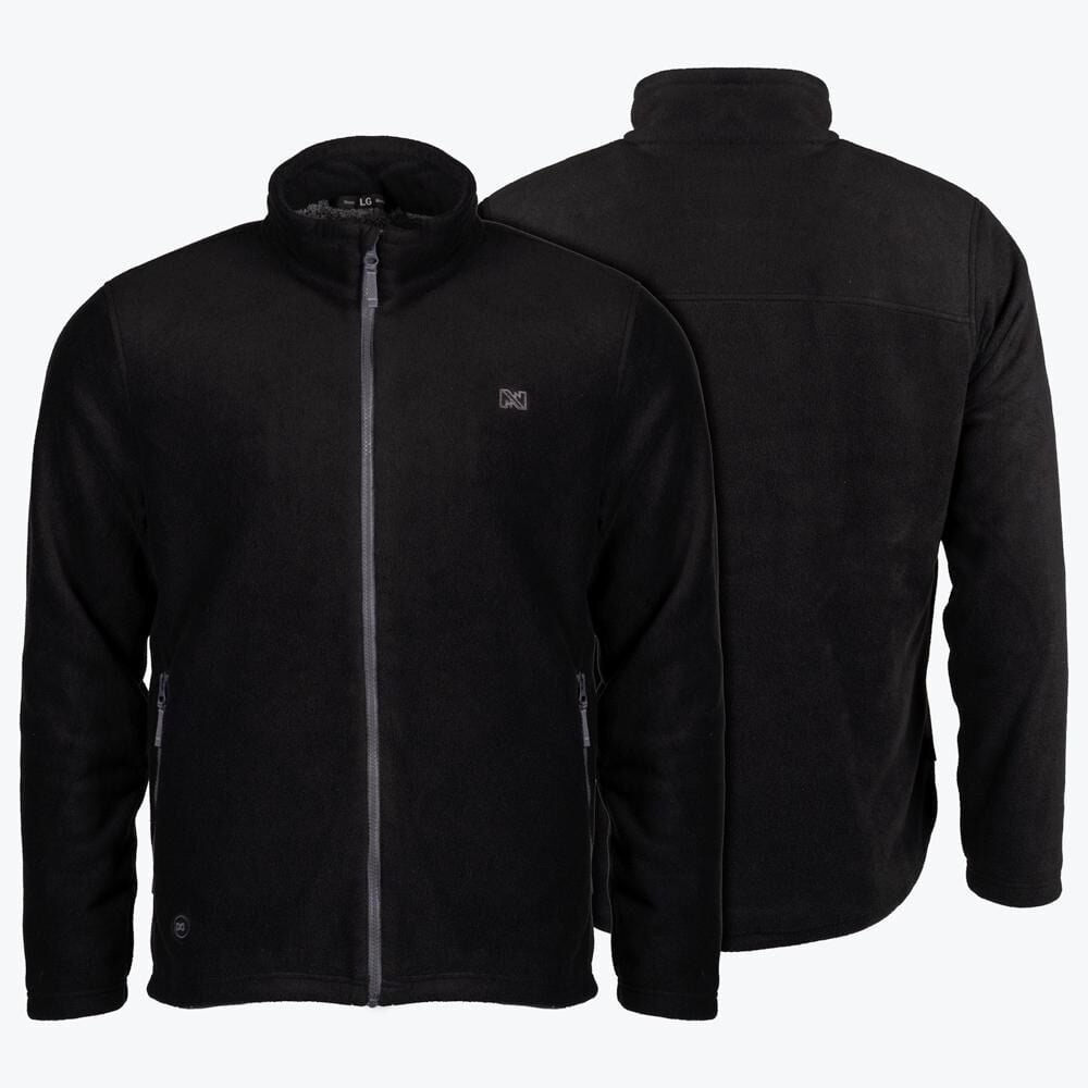 Mobile Warming Mens Trek 2.0 Fleece Heated Jacket Kit Black Size 3XL – MWMJ69010725