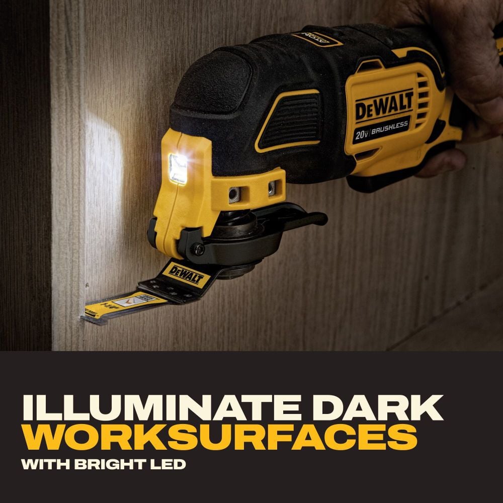 DEWALT ATOMIC 20V MAX Brushless Cordless Oscillating Multi-Tool Kit, large image number 7