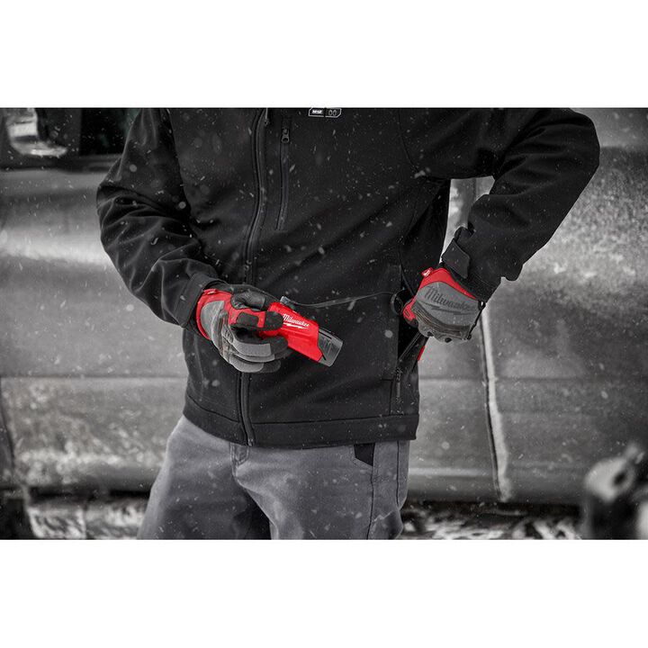 Milwaukee M12 Heated TOUGHSHELL Jacket Kit, Medium, Black (Reconditioned), large image number 7