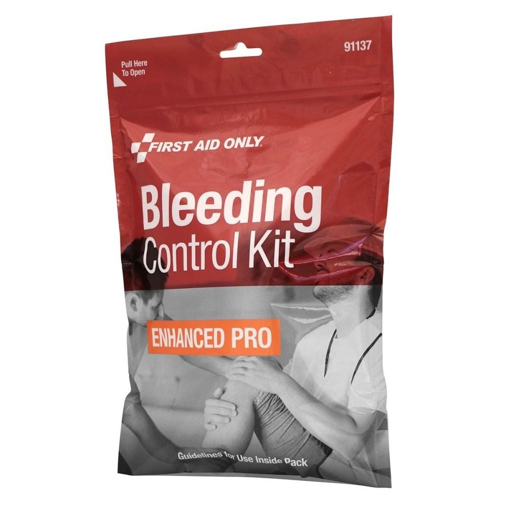 First Aid Only Enhanced Pro Bleeding Control Kit – 91137