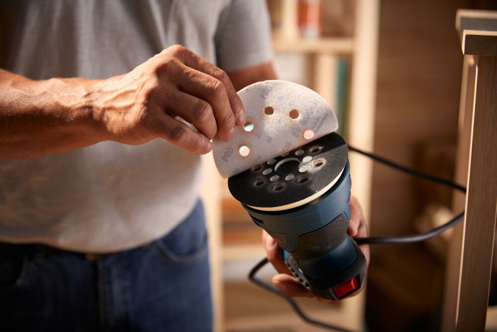 Bosch 5 Inch Palm Random Orbit Sander/Polisher, large image number 8