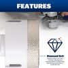 Marshalltown 2-1/2 Inch Arranged Diamond Hole Saw for Grinder, small image number 2