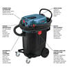 Bosch 14-Gallon Dust Extractor with Auto Filter Clean and HEPA Filter, Reconditioned, small image number 2