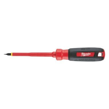 Milwaukee 3/16 in. Cabinet 4 in. 1000V Insulated Screwdriver, large image number 0