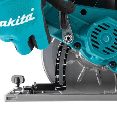 Makita 40V max XGT 6-1/2 in Circular Saw Cordless 4.0Ah Kit, AWS Capable, large image number 21