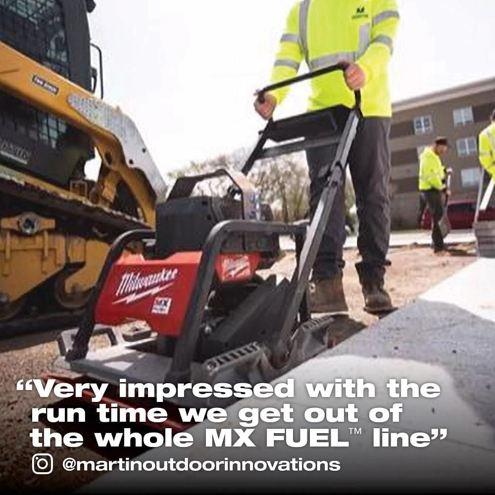 Milwaukee MX FUEL 20 in Plate Compactor Kit, large image number 12