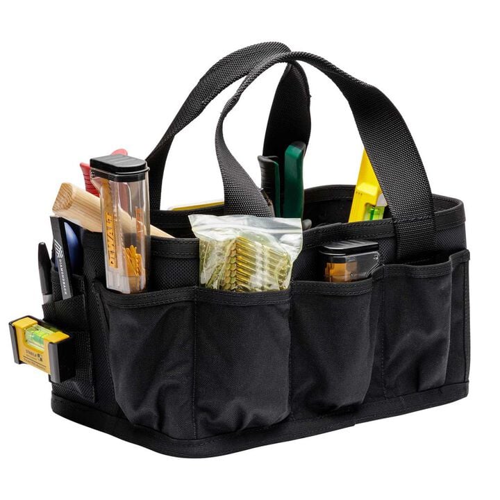 Diamondback Toolbelts Textured Vinyl and 1000D Nylon Baere Tote X, Black, large image number 1