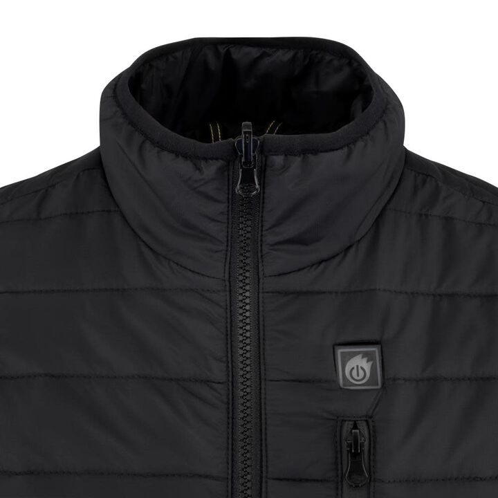 DEWALT Mens Heated Puffer Vest, Black, 3X, large image number 2