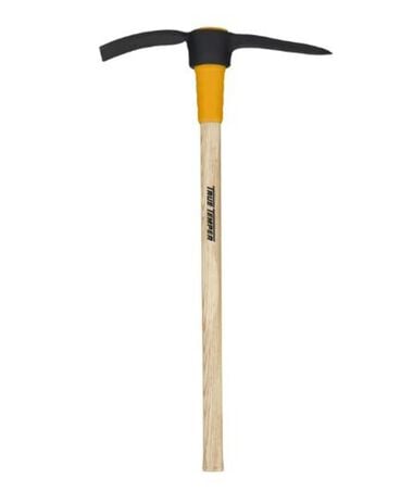 True Temper 2.5 Lbs Forged Steel Garden Pick Mattock with 36 In. Wood Handle