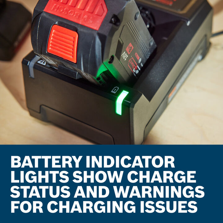 Bosch Promotional 12V 18V Multi-Voltage Fast Battery Charger, large image number 2