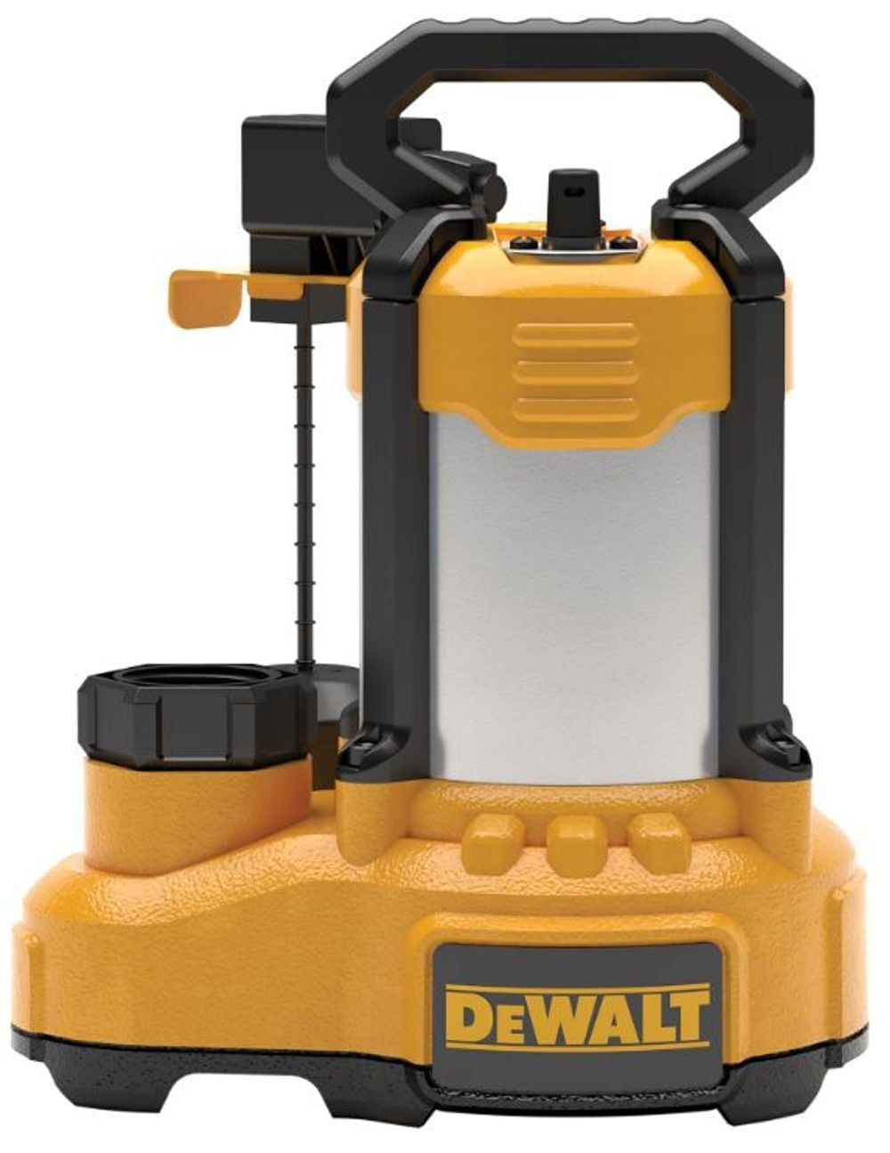 DEWALT Submersible Sump Pump 1/2 HP Stainless Steel/Cast Iron Vertical, large image number 3