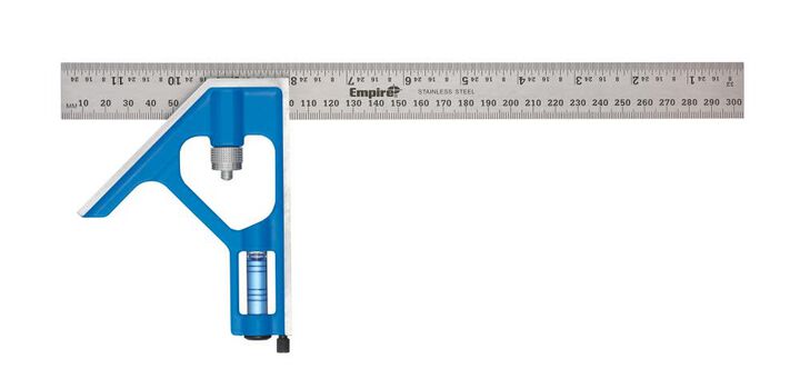 Empire Level 12 in. / 300 mm True Blue Combination Square