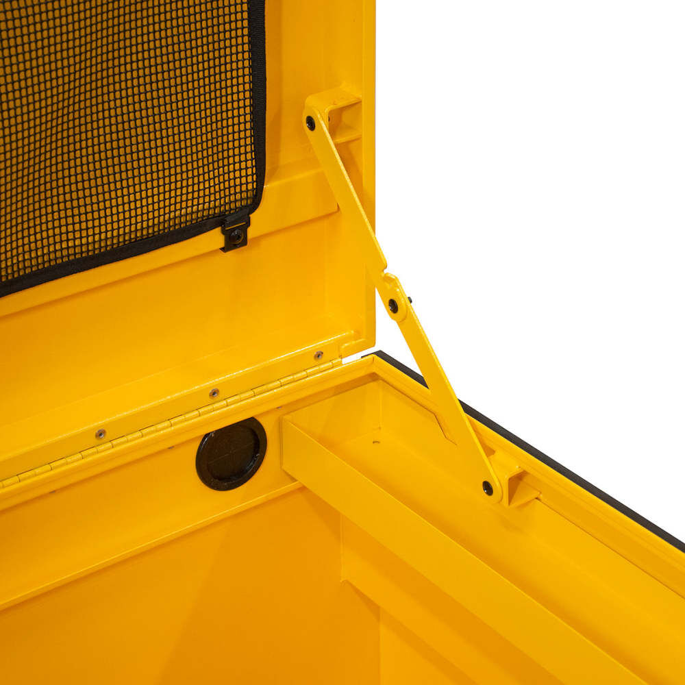 DEWALT 36 Inch Yellow Heavy Duty Steel Jobsite Box, large image number 8