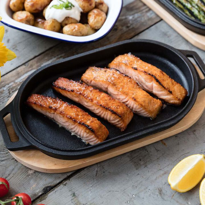 Ooni Sizzler Pan 12.2in x 6.3in Cast Iron, large image number 4