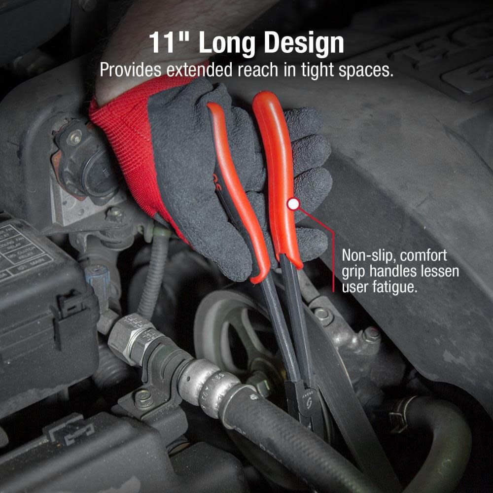 Sunex 4 Pc 11 In. Long Reach Pliers Set, large image number 3