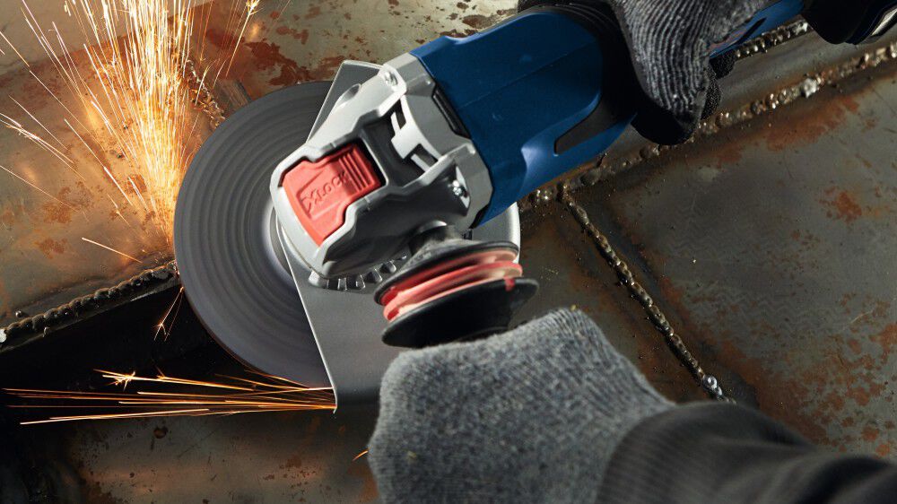 Bosch PROFACTOR 18V Spitfire 5-6in Angle Grinder X-LOCK with Paddle Switch (Bare Tool), large image number 5