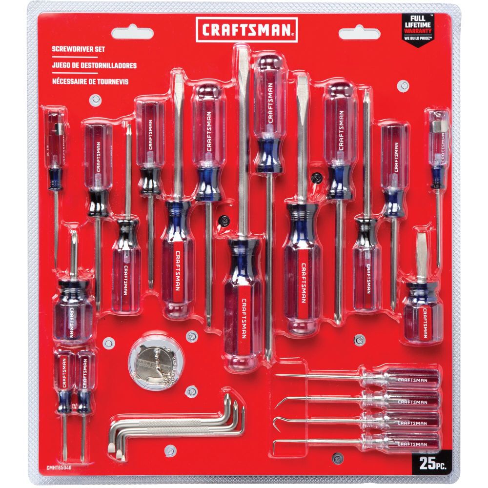 CRAFTSMAN Acetate Screwdriver Set 25 Pieces, large image number 7