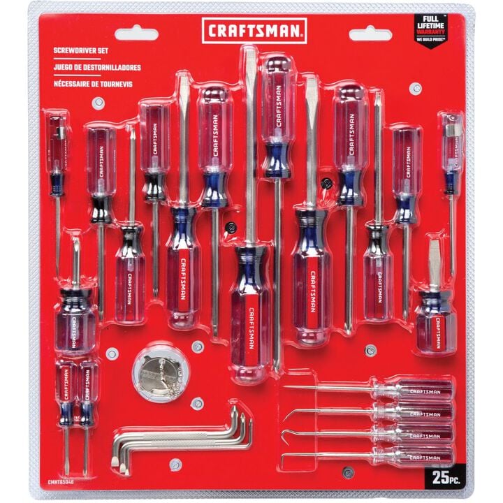 CRAFTSMAN Acetate Screwdriver Set 25 Pieces, large image number 6