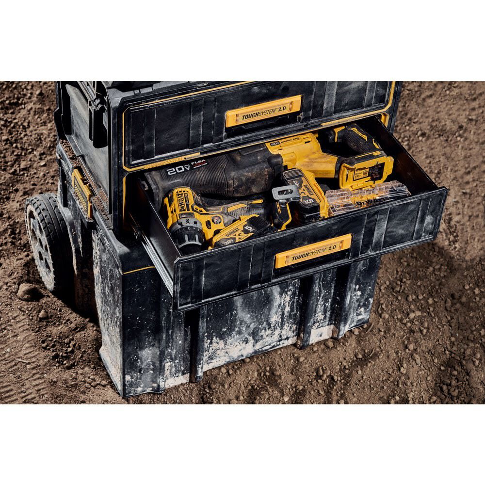 DEWALT ToughSystem 2.0 Large Toolbox & Two-Drawer Unit Bundle, large image number 17