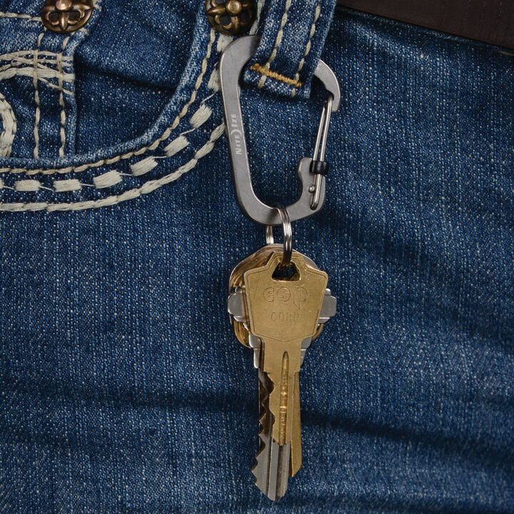Nite Ize SlideLock Carabiner Stainless Steel #4 Stainless, large image number 9