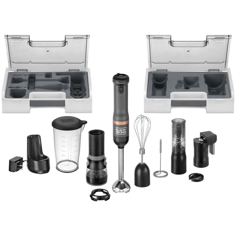 Black and Decker Kitchen Wand Cordless 6 in 1 Kitchen Multi Tool Grey – BCKM1016KS01