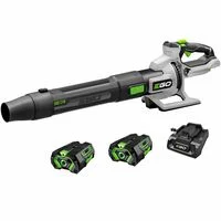 EGO POWER+ 880CFM Blower with 2 x 4.0Ah Batteries and 320W Charger