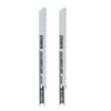 DEWALT 4 Inch 10 TPI U-Shank Laminate Down Cutting Wood Cutting HCS Jig Saw Blade 2 Pieces, small image number 1