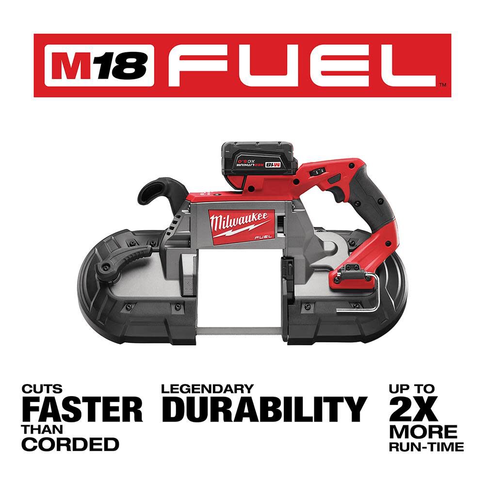 Milwaukee Promotional M18 FUEL Deep Cut Band Saw - 2 Battery Kit, large image number 3
