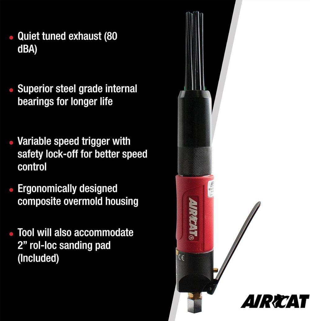 AIRCAT Compact Pneumatic Needle Scaler, large image number 5