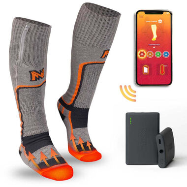 Mobile Warming Pro Merino Unisex Battery-Powered Heated Socks, large image number 3