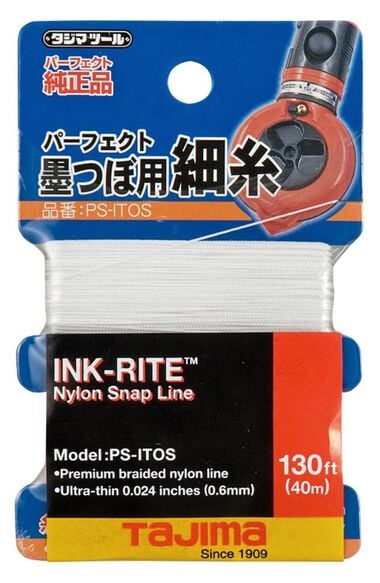 Tajima INK-RITE Premium Grade Nylon Replacement Line 0.6 mm Thick by 130 Ft.